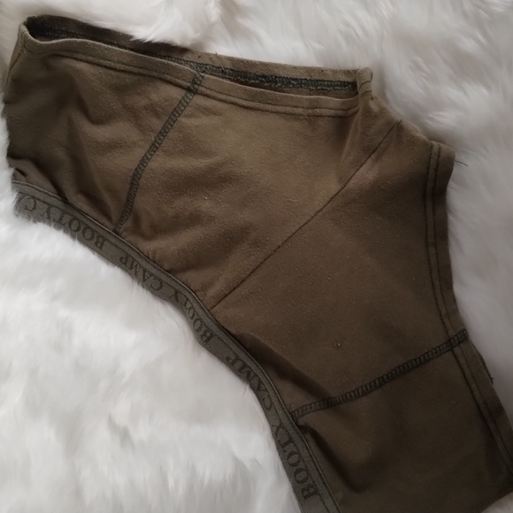 #6 BOOTY CAMP ARMY GREEN "BOY SHORT" style Panties 4 ur BOOTY CALL - Picture 3 of 10